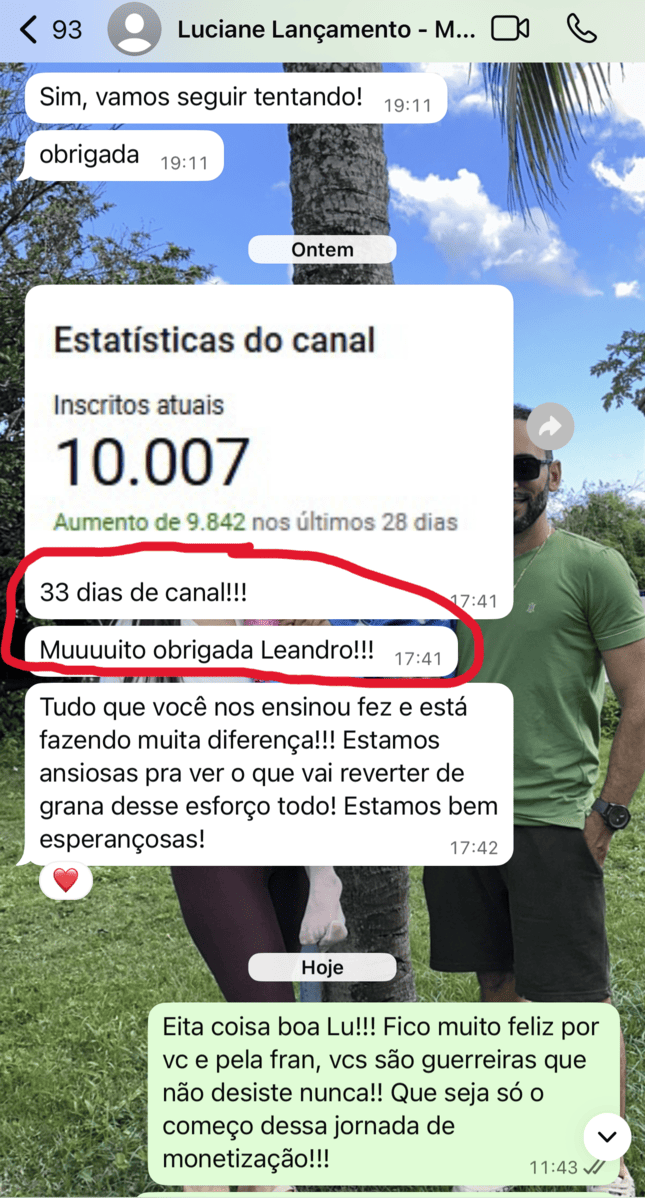 Resultado de aluno 3