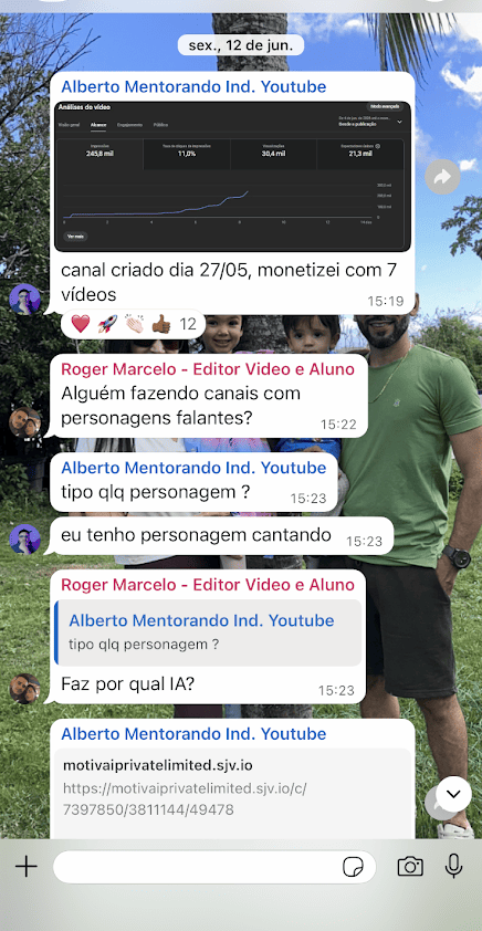 Resultado de aluno Alberto